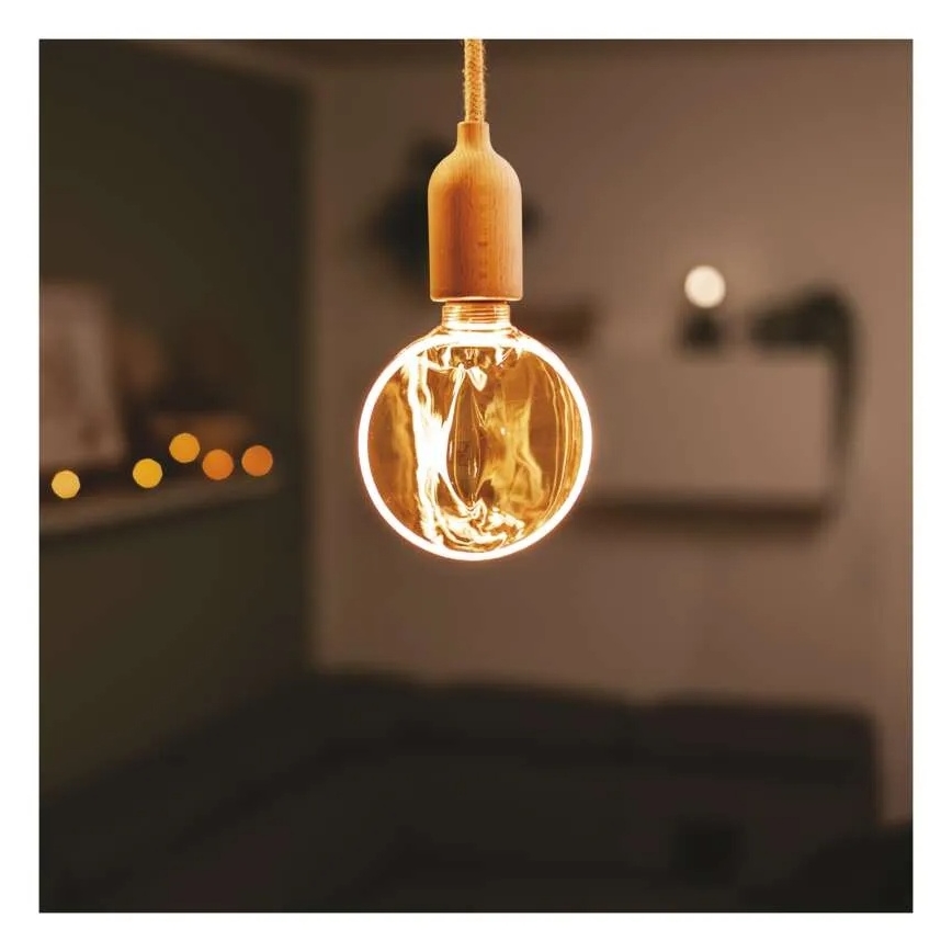 LED izzó DECO VINTAGE G130OA E27/4W/230V 1800K