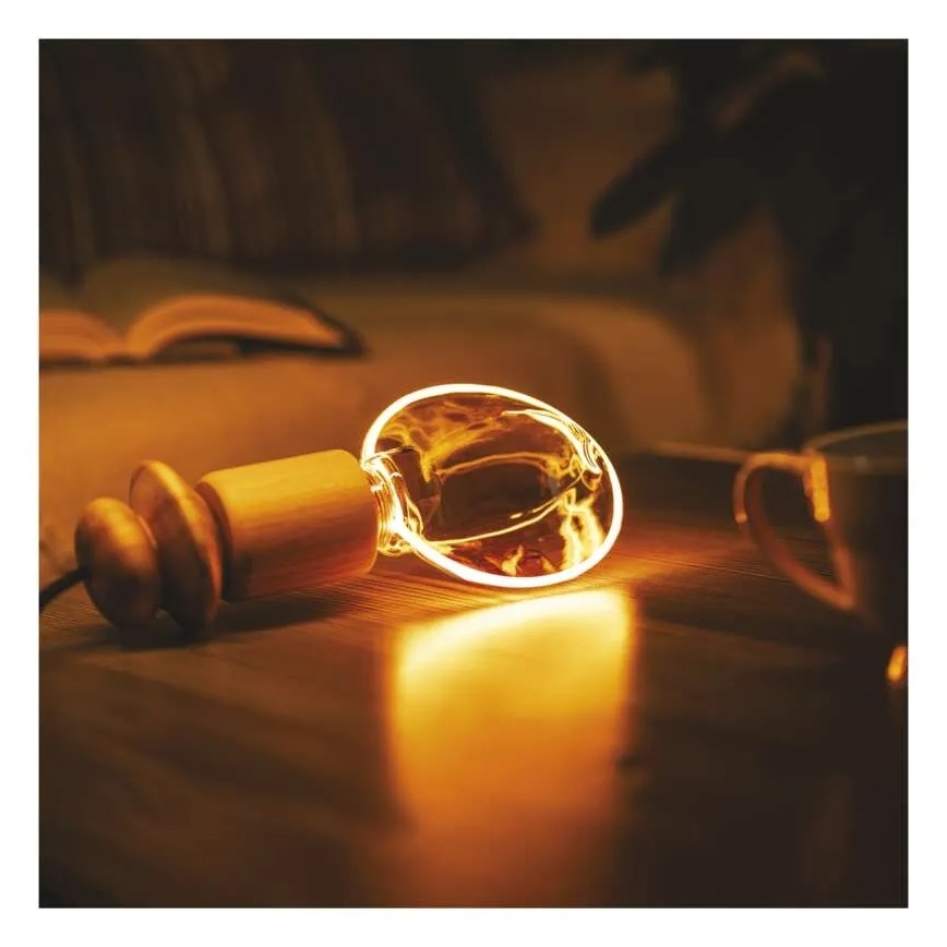 LED izzó DECO VINTAGE G130OA E27/4W/230V 1800K