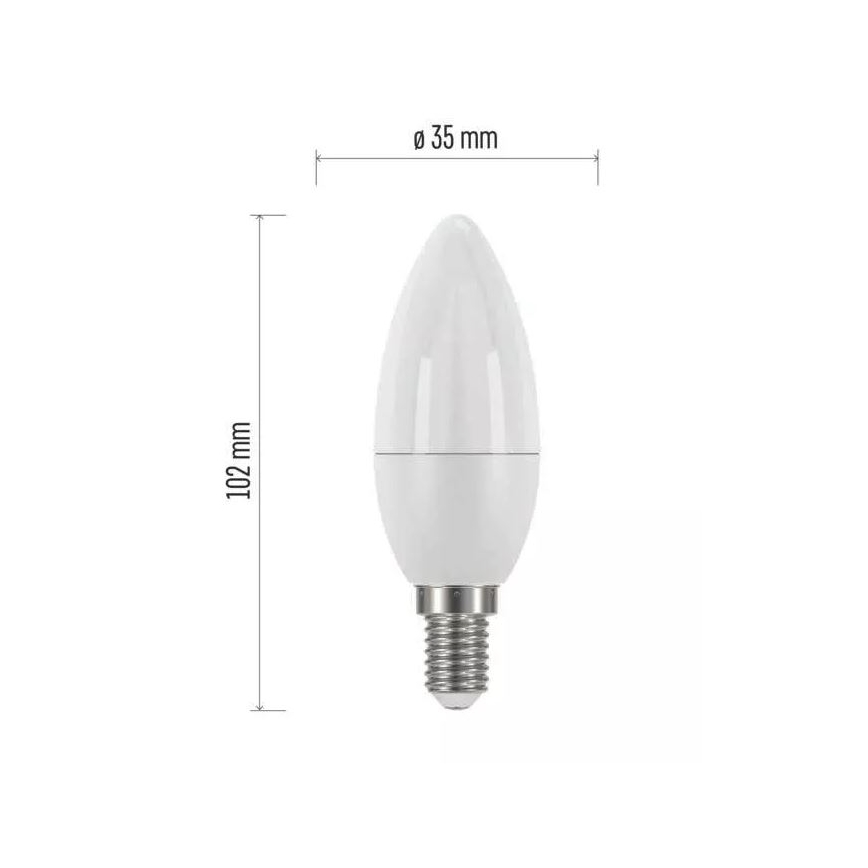 LED Izzó E14/4,2W/230V 2700K CRI 94 Ra