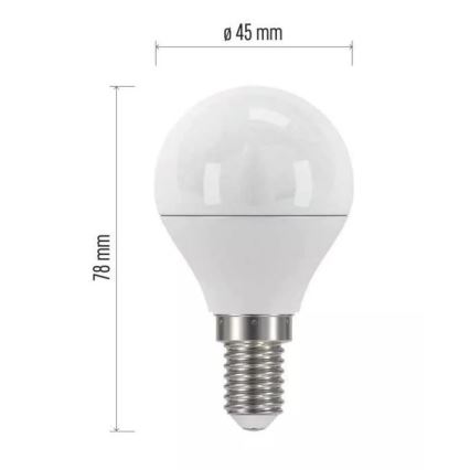 LED Izzó E14/4,2W/230V 2700K CRI 94 Ra