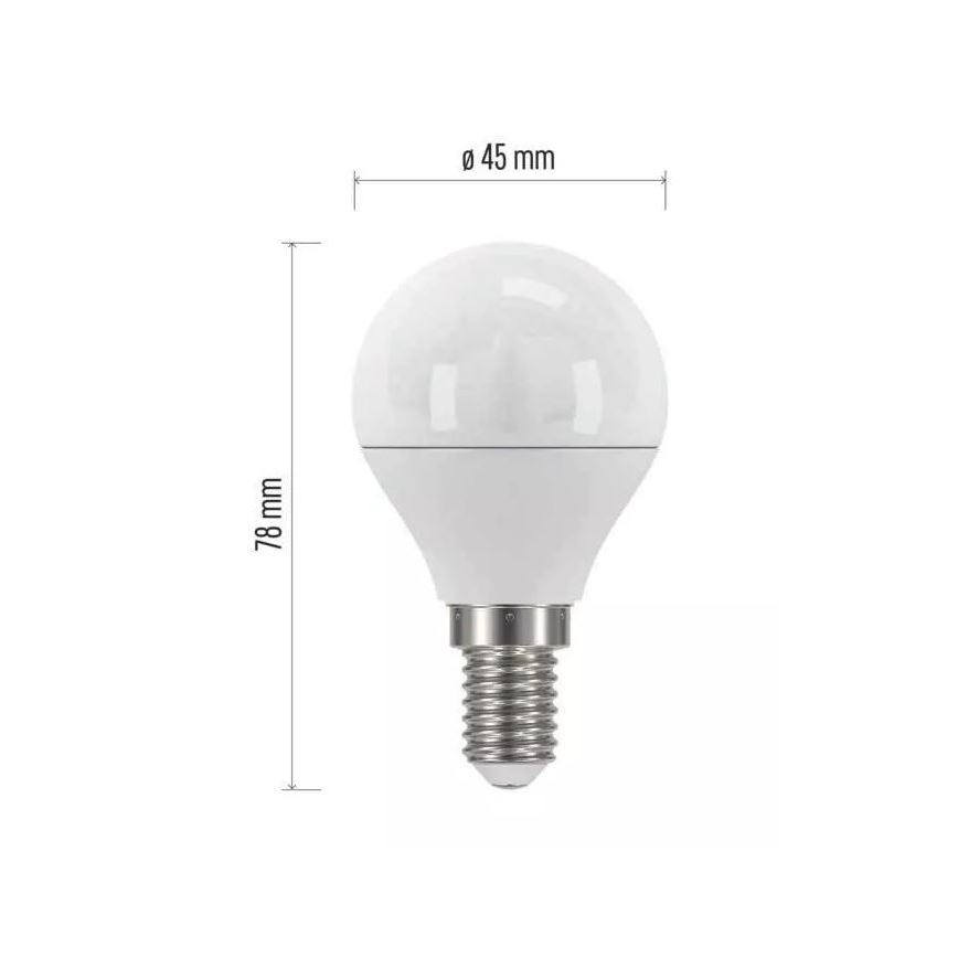 LED Izzó E14/4,2W/230V 2700K CRI 94 Ra