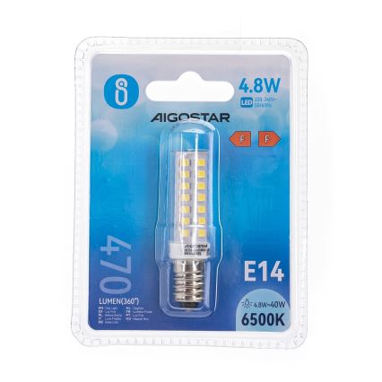 LED Izzó E14/4,8W/230V 6500K - Aigostar