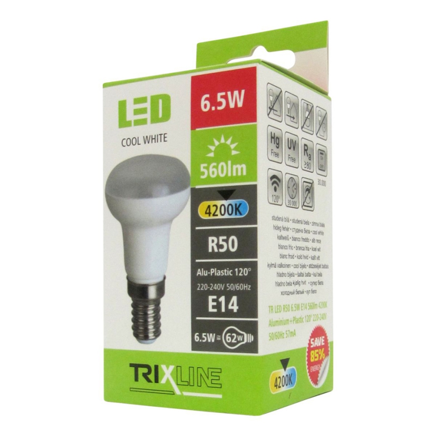 LED Izzó E14/6,5W/230V 4200K