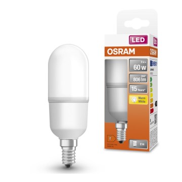 LED Izzó E14/8W/230V 2700K - Osram