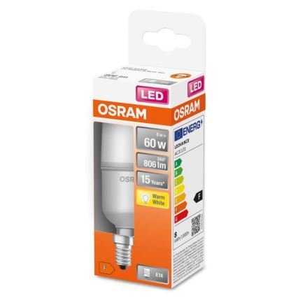 LED Izzó E14/8W/230V 2700K - Osram