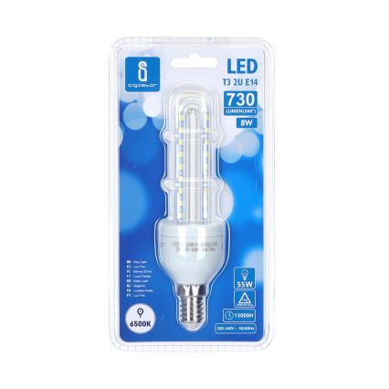 LED Izzó E14/8W/230V 6500K - Aigostar