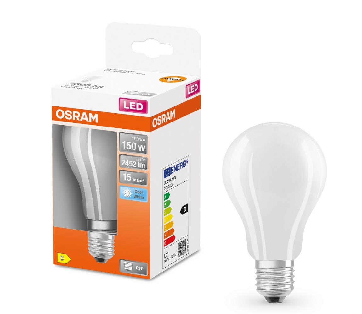 Osram LED Izzó E27/15W/230V 4000K