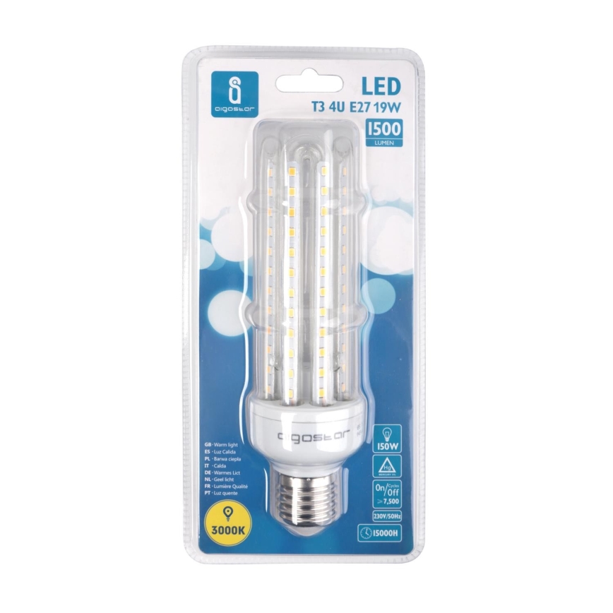 LED Izzó E27/19W/230V 3000K - Aigostar
