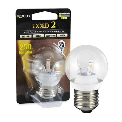 LED izzó E27/3W