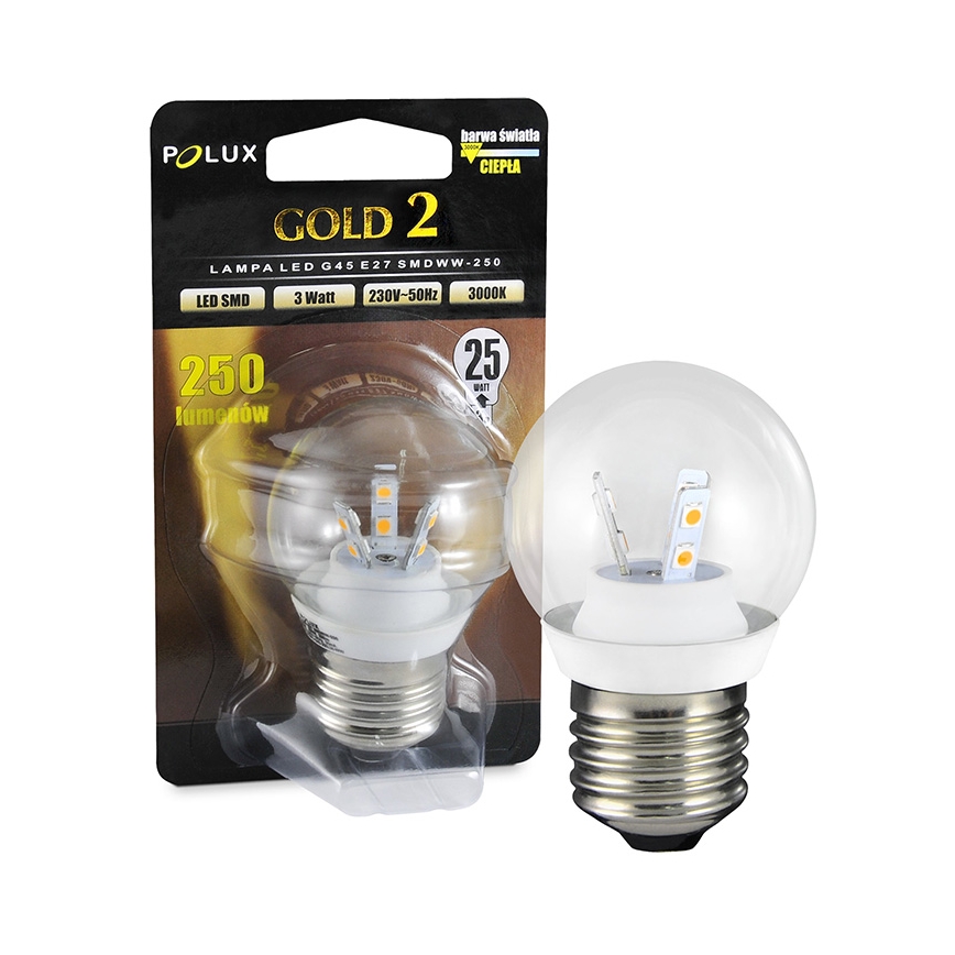 LED izzó E27/3W