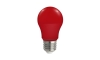 LED izzó E27/5W/230V piros