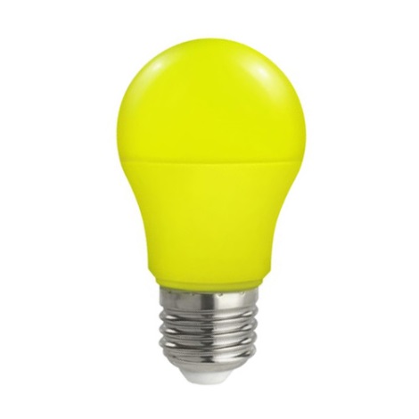 LED izzó E27/5W/230V sárga
