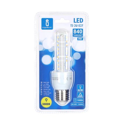 LED Izzó E27/9W/230V 3000K - Aigostar