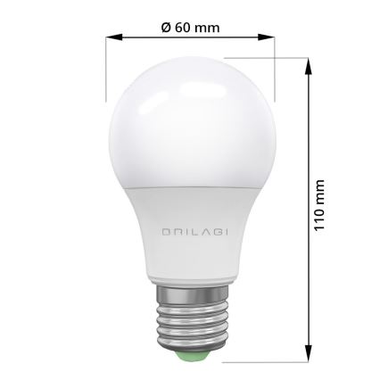 LED Izzó ECOLINE A60 E27/15W/230V 4000K - Brilagi