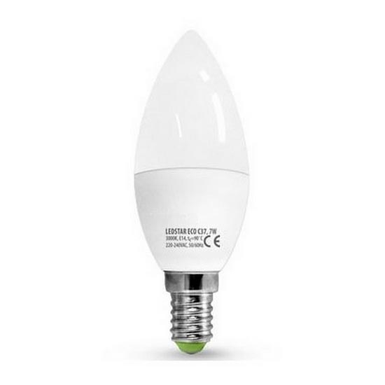 LED Izzó ECOLINE C37 E14/7W/230V 4000K -  Brilagi