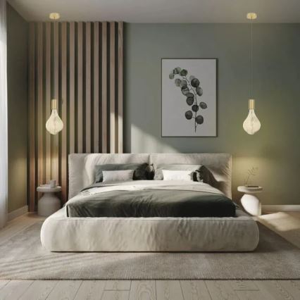 LED Izzó FILAMENT BUMPED SMOKE ET160 E27/4W/230V 2000K