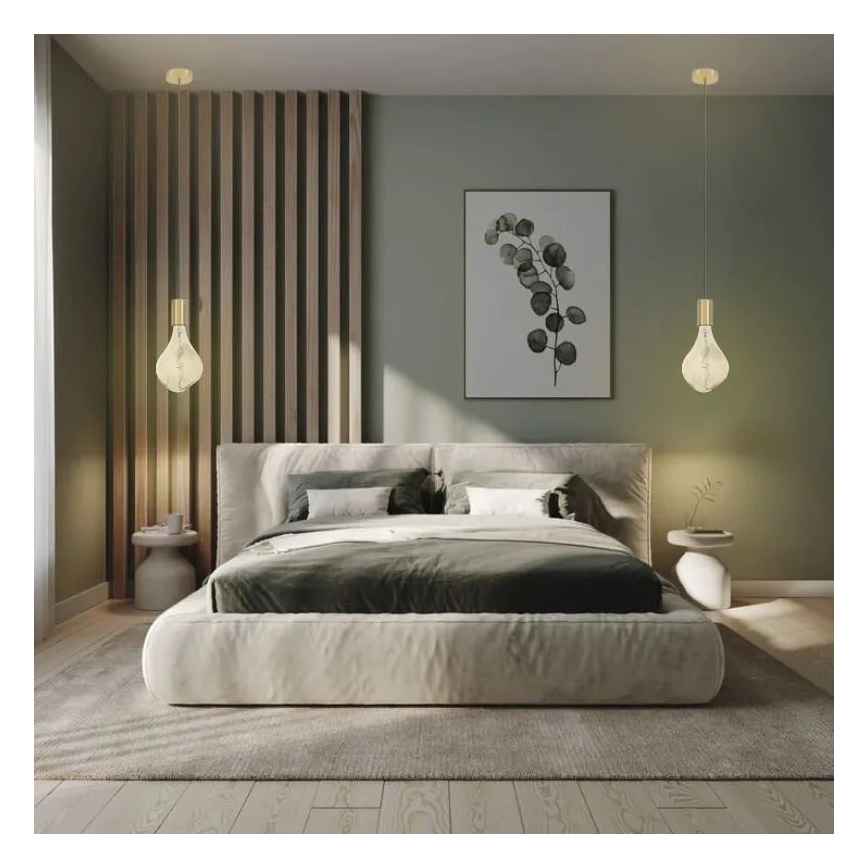 LED Izzó FILAMENT BUMPED SMOKE ET160 E27/4W/230V 2000K