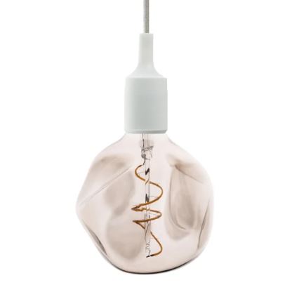 LED Izzó FILAMENT BUMPED SMOKE G125 E27/4W/230V 2000K füstös