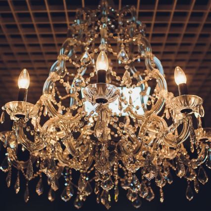 LED Izzó FILAMENT E14/2W/230V 1800K Art Edition