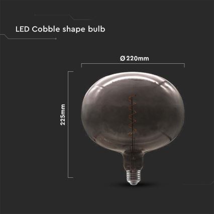 LED Izzó FILAMENT E27/4W/230V