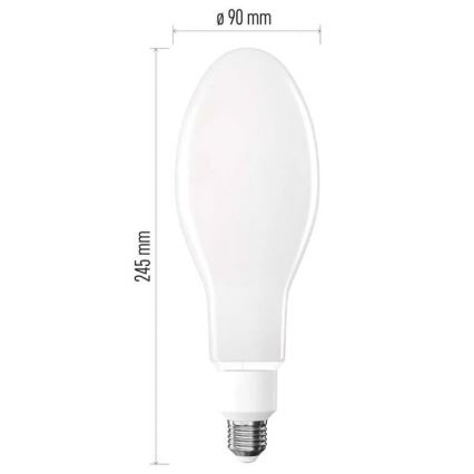 LED Izzó FILAMENT ED90 E27/36W/230V 6000 lm 4000K