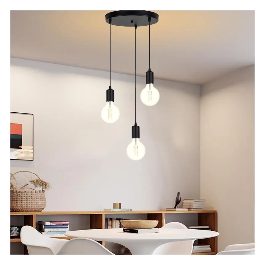 LED Izzó FILAMENT G125 E27/18W/230V 3000K