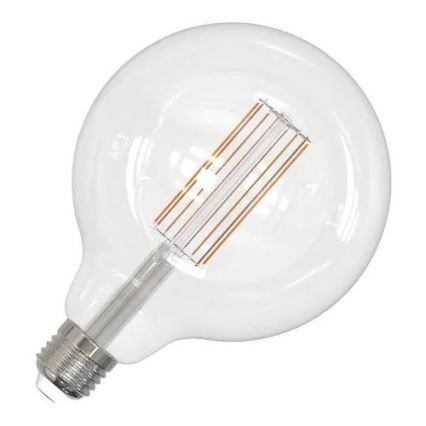 LED Izzó FILAMENT G125 E27/18W/230V 3000K