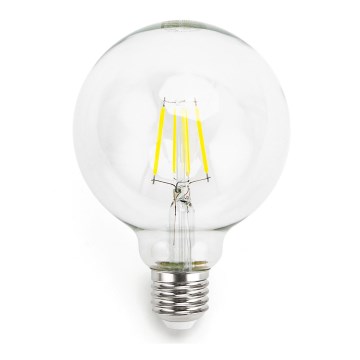 LED Izzó FILAMENT G95 E27/4W/230V 6500K - Aigostar