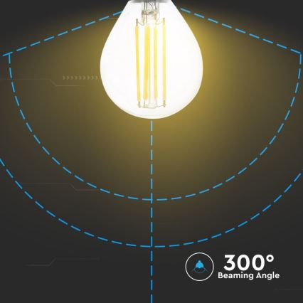 LED Izzó FILAMENT P45 E14/4W/230V 4000K