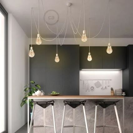 LED Izzó FILAMENT SHAPE A60 E27/4W/230V 1800K barna