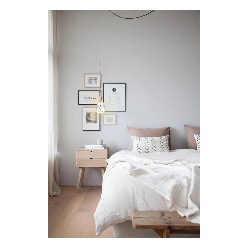 LED Izzó FILAMENT SHAPE A60 E27/4W/230V 1800K kék