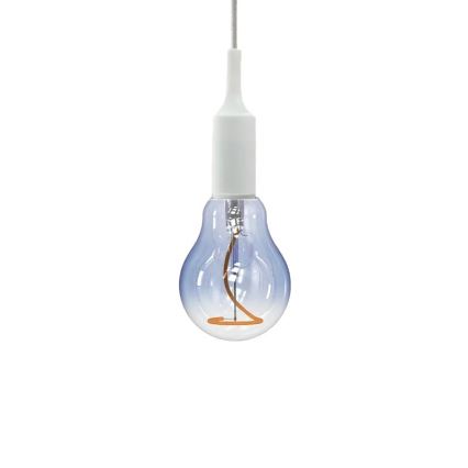 LED Izzó FILAMENT SHAPE A60 E27/4W/230V 1800K kék