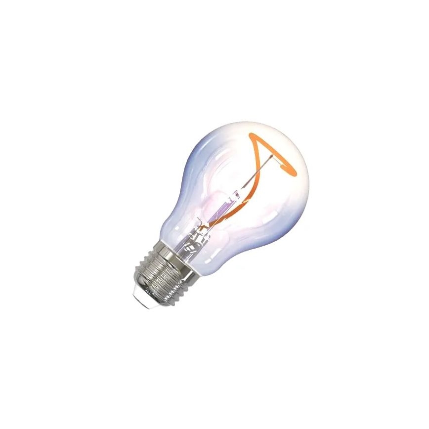 LED Izzó FILAMENT SHAPE A60 E27/4W/230V 1800K kék