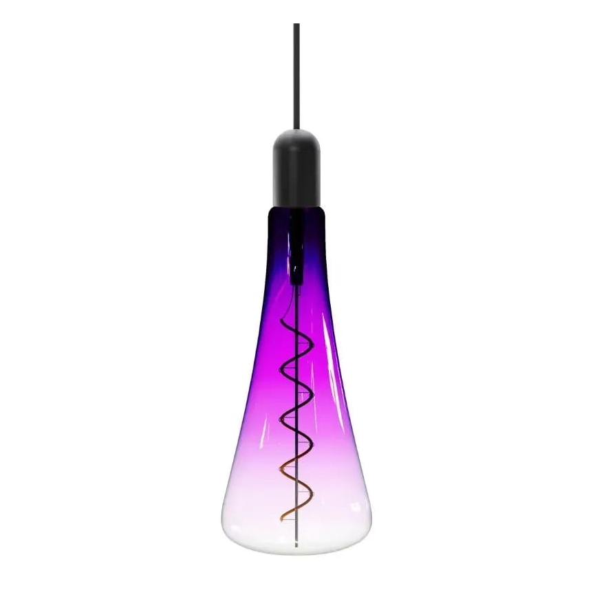 LED Izzó FILAMENT SHAPE T110 E27/5W/230V 1800K lila