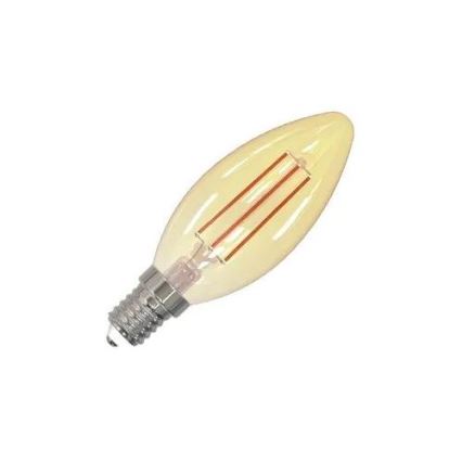 LED Izzó FILAMENT SLIM VINTAGE C35 E14/4,5W/230V 1800K