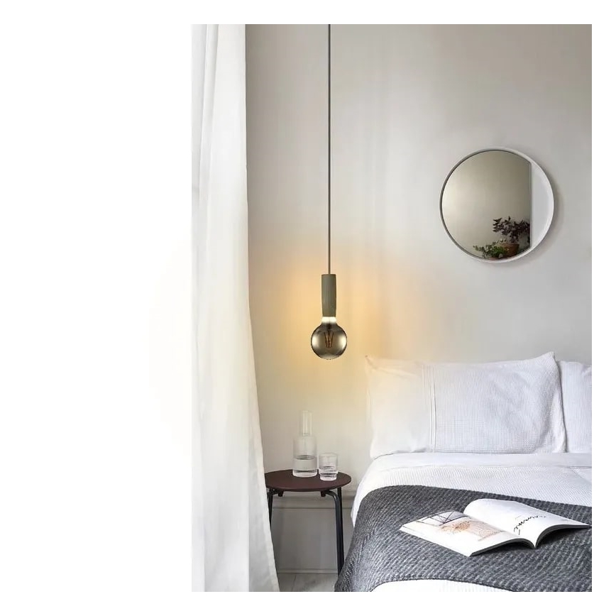 LED Izzó FILAMENT SMOKE G95 E27/4W/230V 2000K