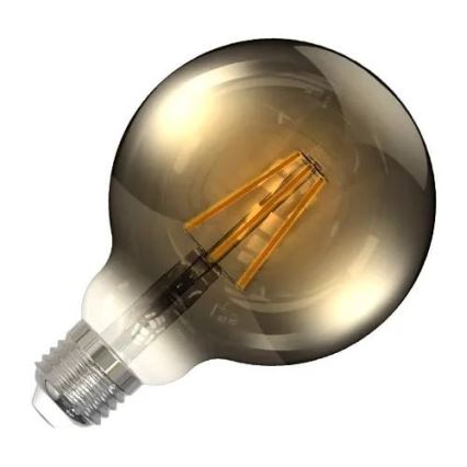 LED Izzó FILAMENT SMOKE G95 E27/4W/230V 2000K