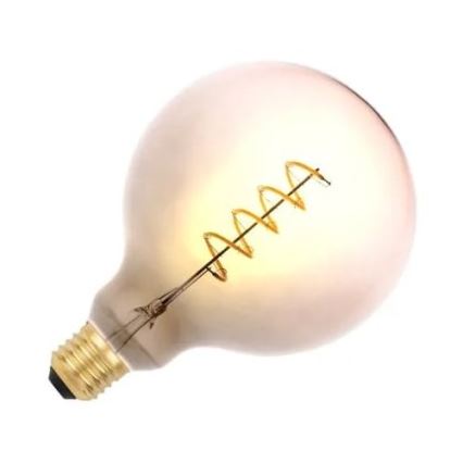 LED Izzó FILAMENT SPIRAL G125 E27/4W/230V 2000K szürke/rózsaszín