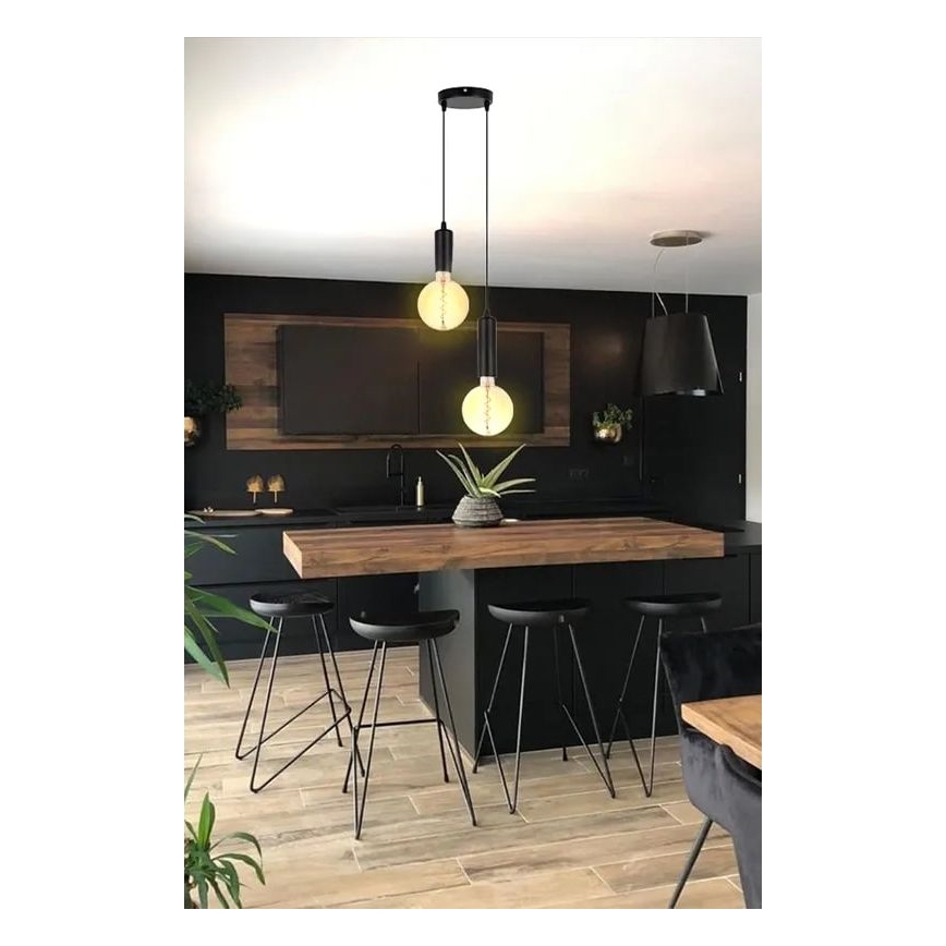 LED Izzó FILAMENT SPIRAL VINTAGE G200 E27/4W/230V 2000K