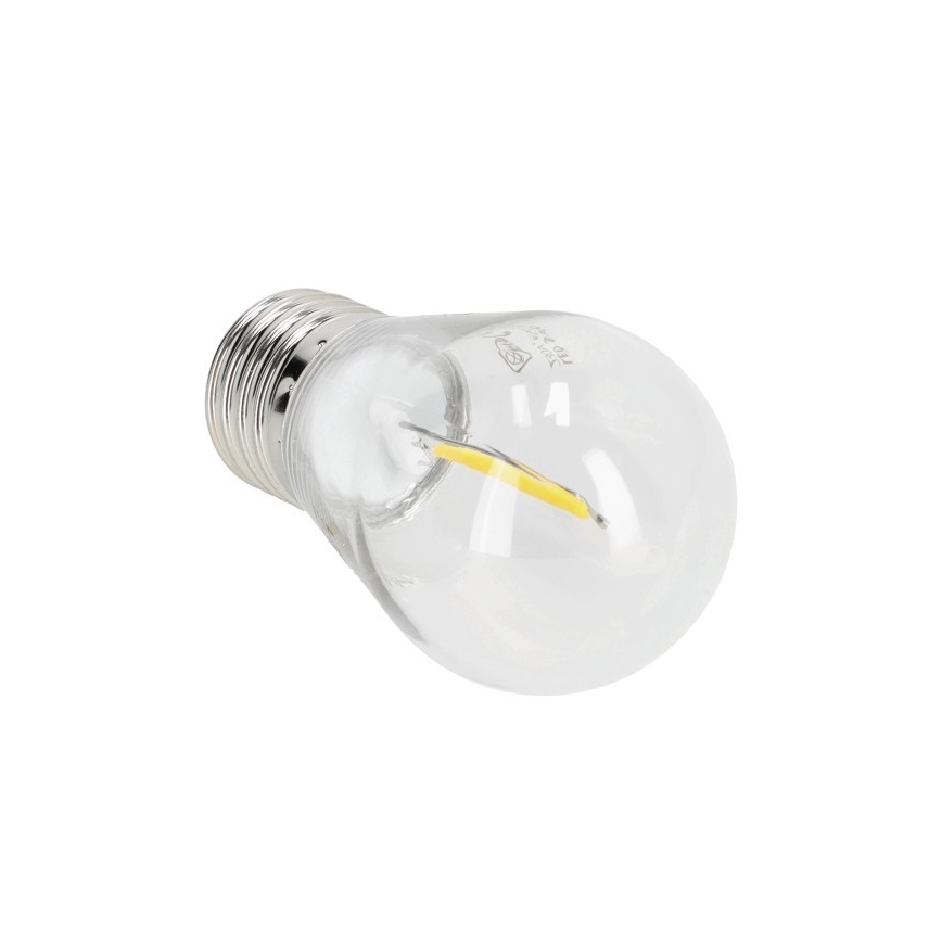 LED Izzó FILAMENT ST45 E27/1W/230V 2700K