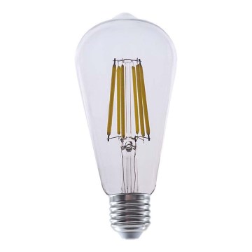 LED Izzó FILAMENT ST64 E27/4W/230V 3000K Energiaosztály A