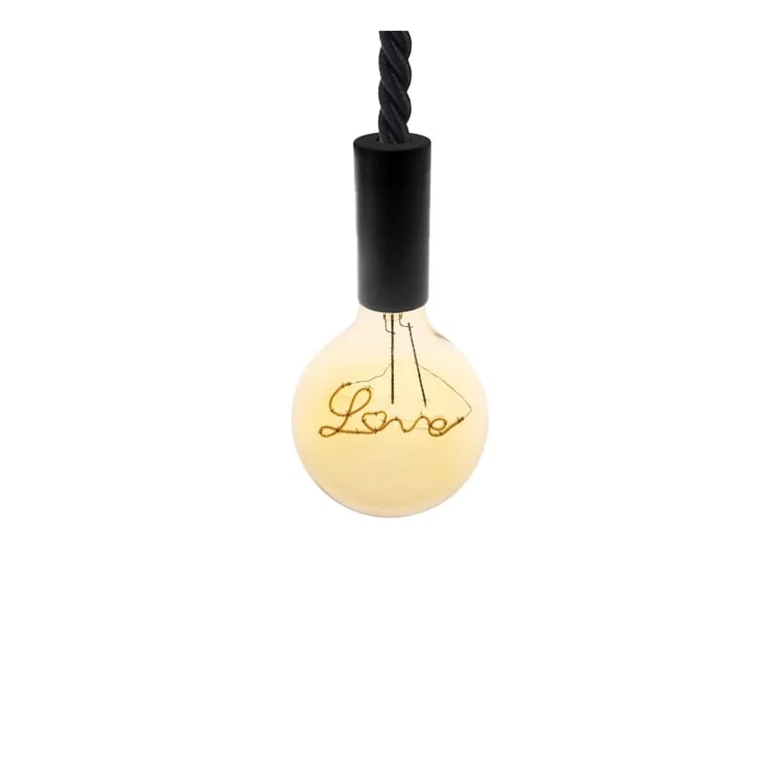 LED Izzó FILAMENT VINTAGE LOVE G125 E27/2W/230V 2000K