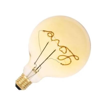 LED Izzó FILAMENT VINTAGE LOVE G125 E27/2W/230V 2000K