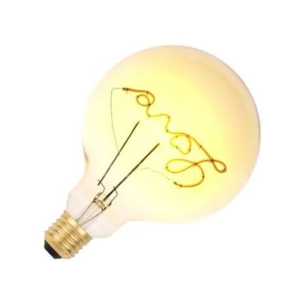 LED Izzó FILAMENT VINTAGE LOVE G125 E27/2W/230V 2000K