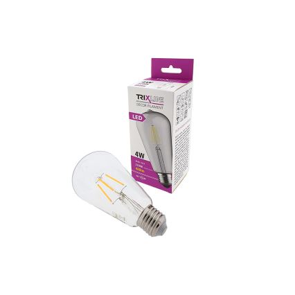 LED Izzó FILAMENT VINTAGE ST64 E27/4W/230V 2700K