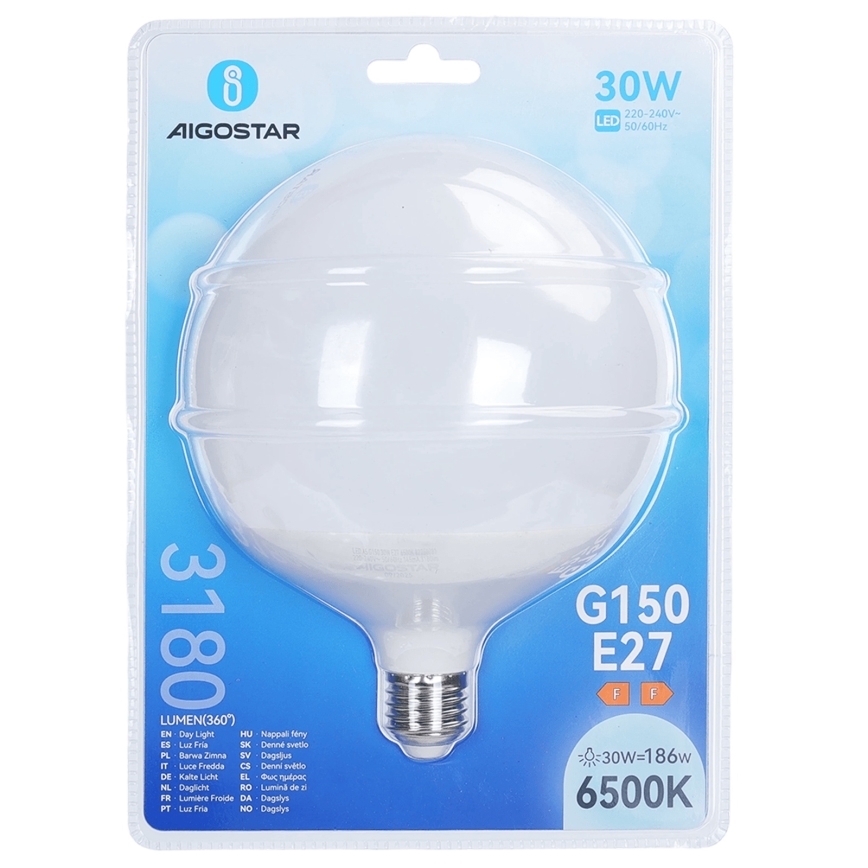 LED izzó G150 E27/30W/230V 6500K - Aigostar