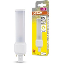 LED Izzó G24D-2/7W/230V 3000K - Osram