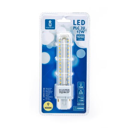LED Izzó G24D-3/12W/230V 4000K - Aigostar