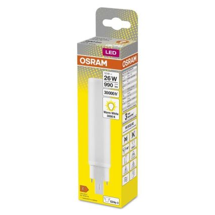 LED Izzó G24q-3/10W/230V 3000K - Osram