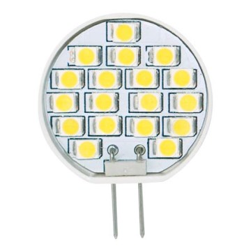 LED izzó G4/1W/12V LED18 SMD 2835 meleg fehér JC - GXLZ083